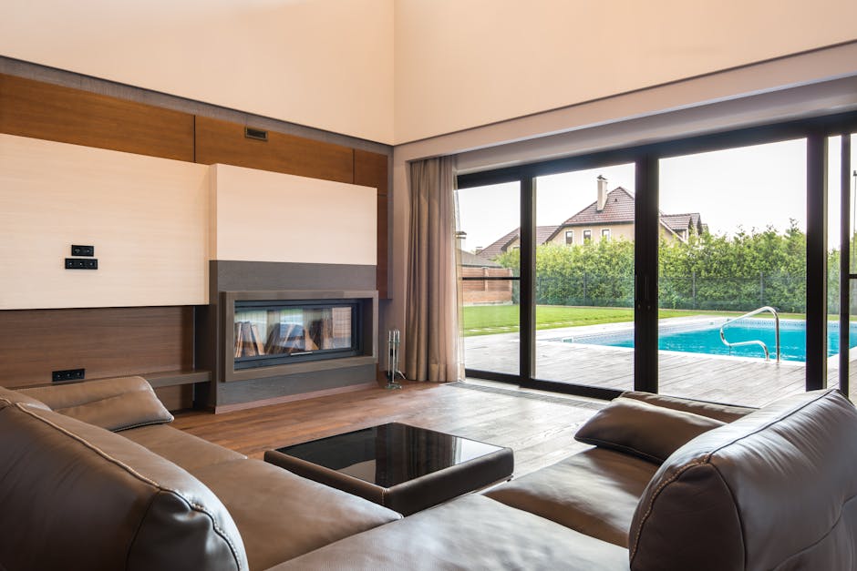 Smooth sliding glass patio doors